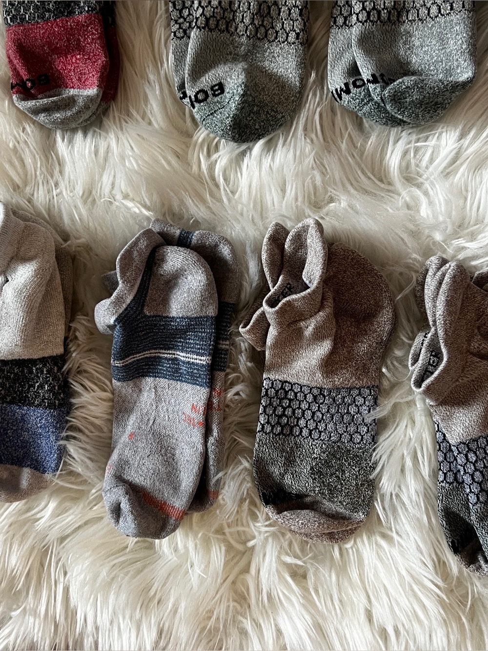 Men’s BOMBAS Assorted Ankle Socks - Large L - Picture 3 of 5
